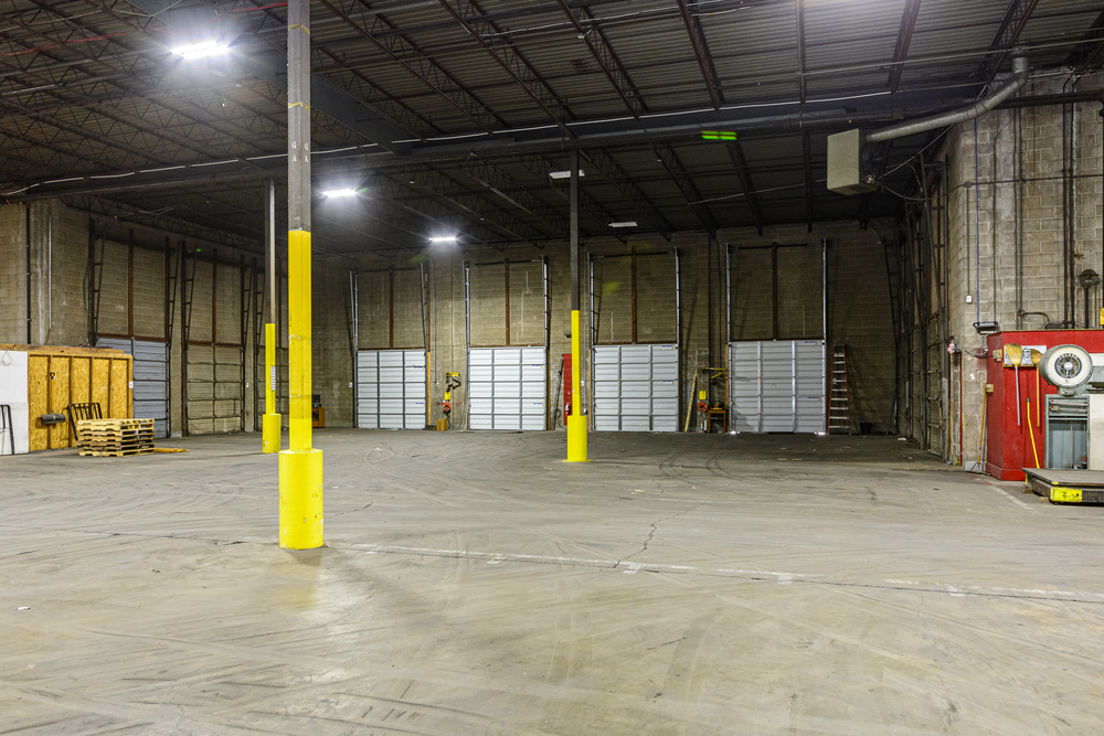 Interior warehouse bay at CTW Logistics