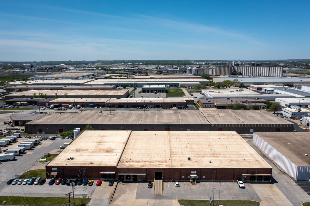 CTW Logistics warehouse in the surrounding industrial corridor